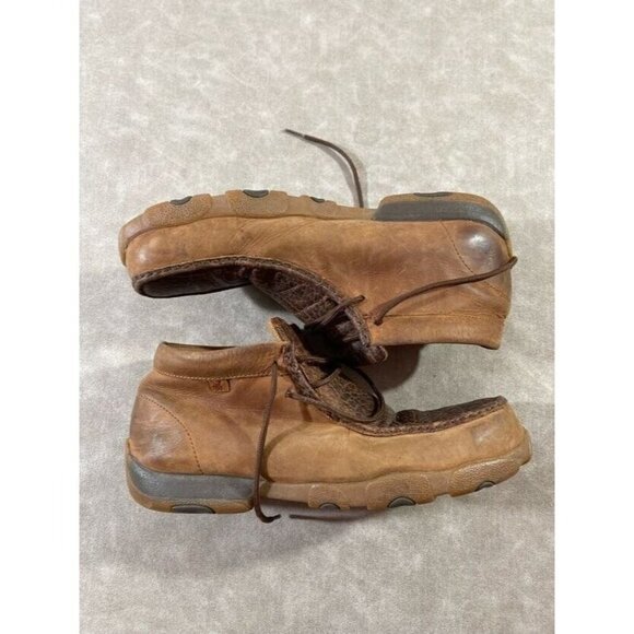 Twisted X with Cellsole Mens MDMNT01 Tall Driving Steel‎ Toe Shoes Leather 11.5M main image 7